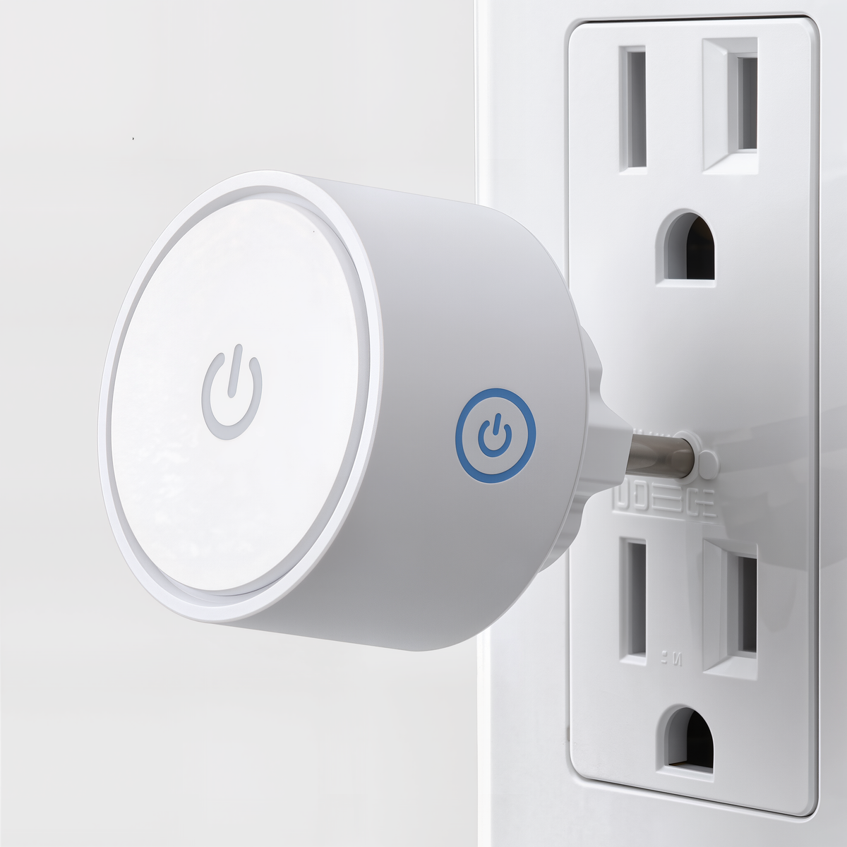 Tuya WiFi Smart Plug | 20A Outlet with Power Monitor, Works with Alexa & Google Home