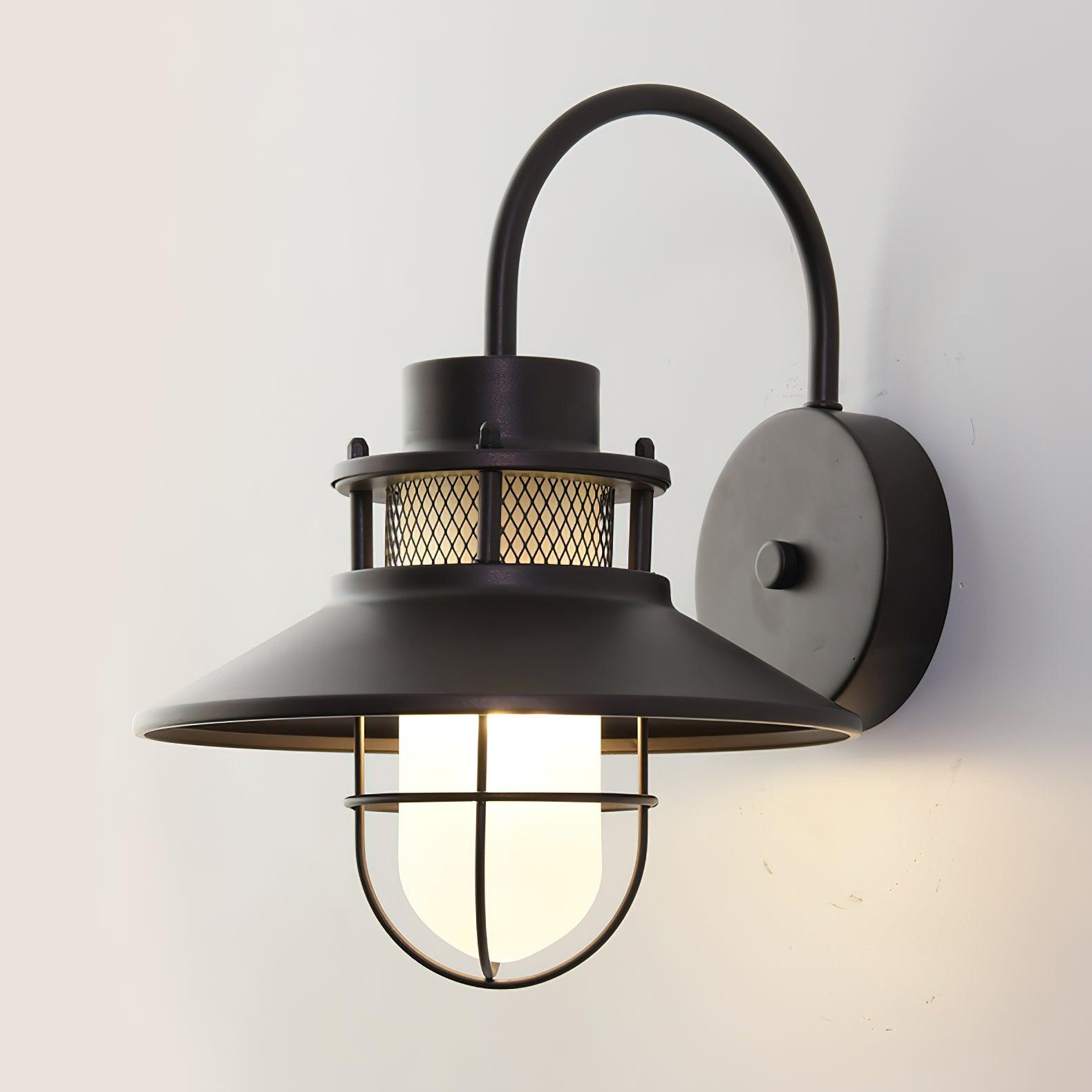 Felix Outdoor Wall Lamp | Industrial Waterproof Light Fixture