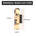 LuxeStone | Italian Style Natural Marble Wall Lamp | Modern Luxury Sconce