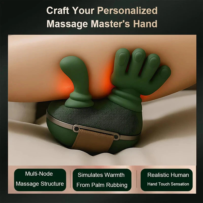 Shiatsu Neck & Shoulder Massager | Heated Deep Kneading Wireless Massage Wrap
