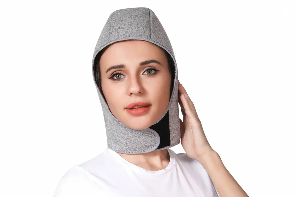 Red Light Heating Hat for Head & Neck | 3 Heat Settings, Relieves Tension