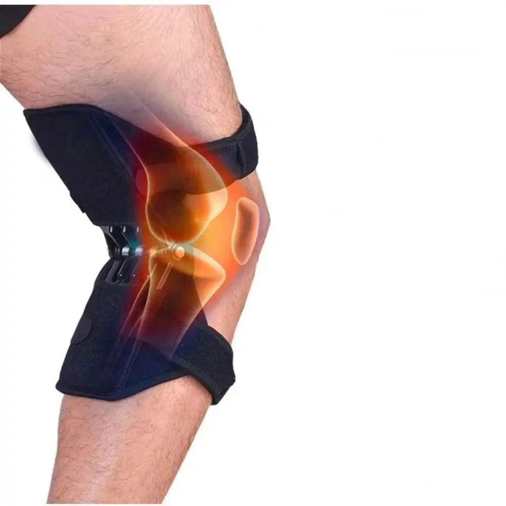 Rebound Spring Knee Support Booster | Adjustable, Breathable Knee Brace for Hiking & Everyday Activity
