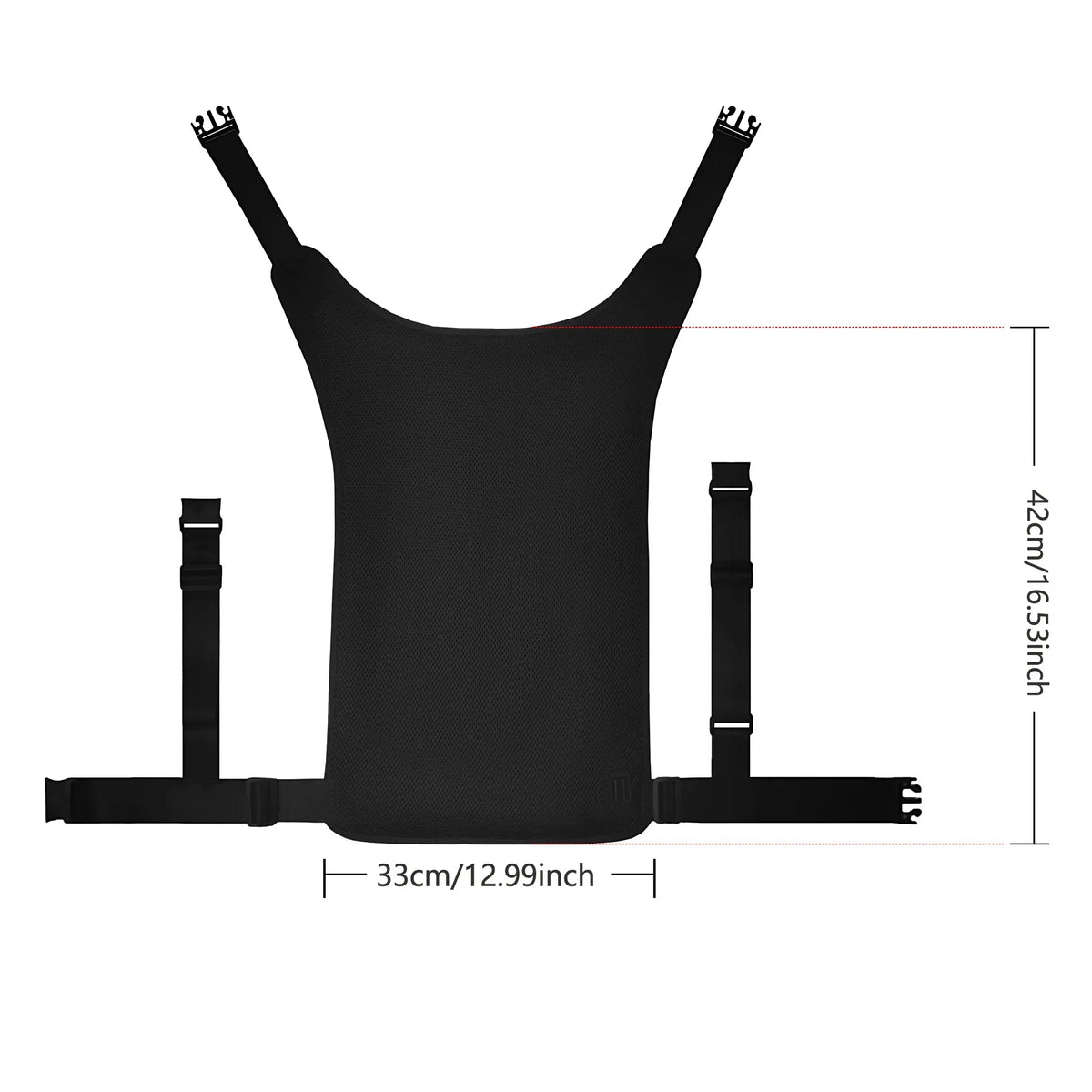 Electric Back Heating Brace | 3-Gear Hot Compress for Back Pain & Sleep