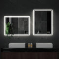 LED Bathroom Mirror | Frameless Dimmable with Anti-Fog & Touch Control