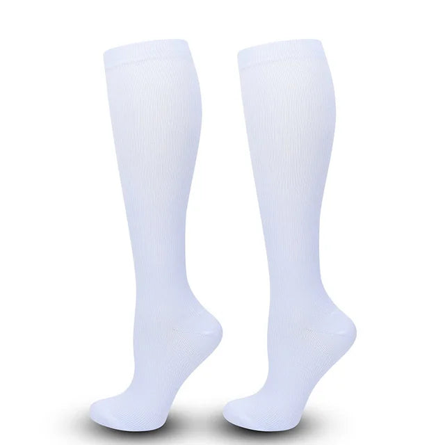 Knee-High Compression Socks | 15-20 MMHg Athletic Calf Support