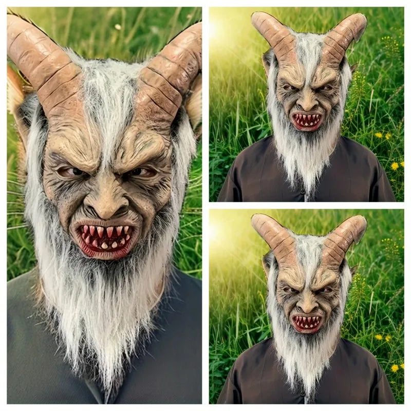 Mascaras Halloween Dark Night Latex Mask, Realistic Face Mask, Christmas Party, Role Play Bar Party Masks Masquerade Mask