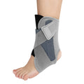 Ankle Brace with Aluminum Splints | X-Strap Stabilizer Support for Men & Women