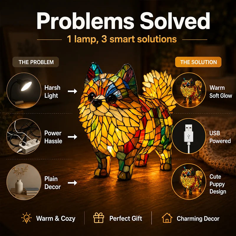 LED Animal Shaped Table Lamp, Artistic Decorative Desk Light, Modern Atmospheric Bedside Night Light, Unique Gift