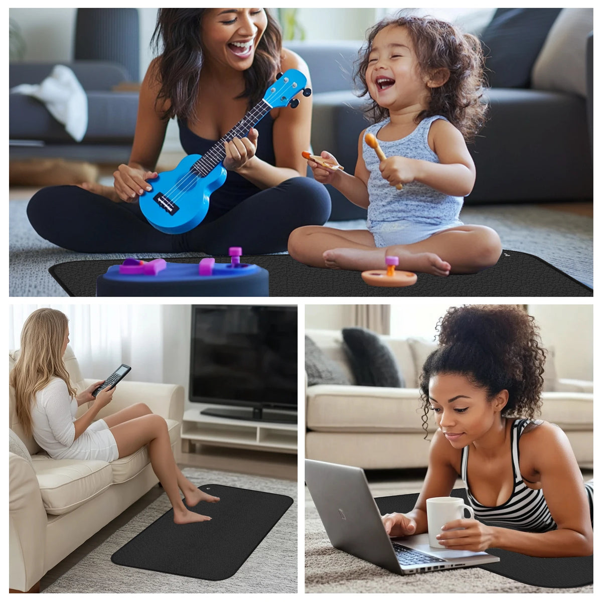 Grounding Mat | Earthing Mat for Desk, Yoga & Everyday Use