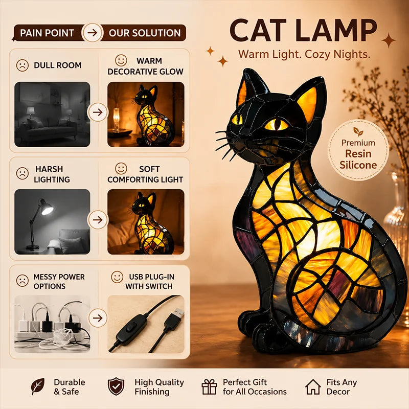 LED Animal Shaped Table Lamp, Artistic Decorative Desk Light, Modern Atmospheric Bedside Night Light, Unique Gift