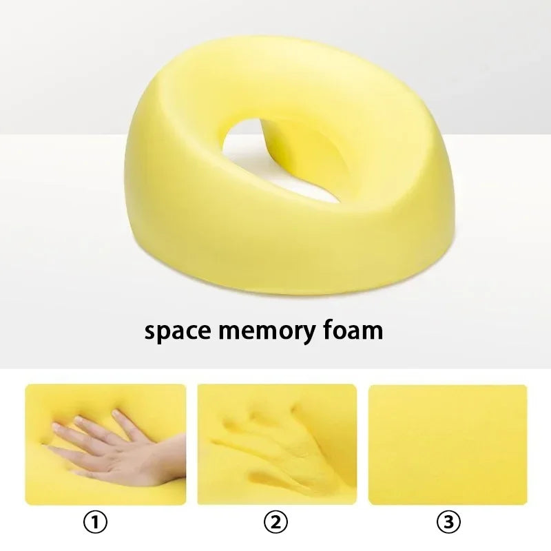 Face Down Pillow | Memory Foam Desk Nap & Massage Headrest for Home & Salon