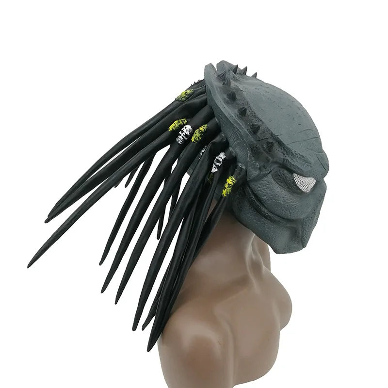 Hot Movie Aliens Vs Predator - Requiem Cosplay Mask Halloween Costume Accessories Props Predator Latex Mask