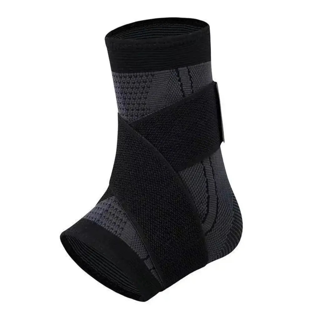 Ankle Brace Compression Sleeve | Adjustable Arch Support Wrap for Foot & Ankle