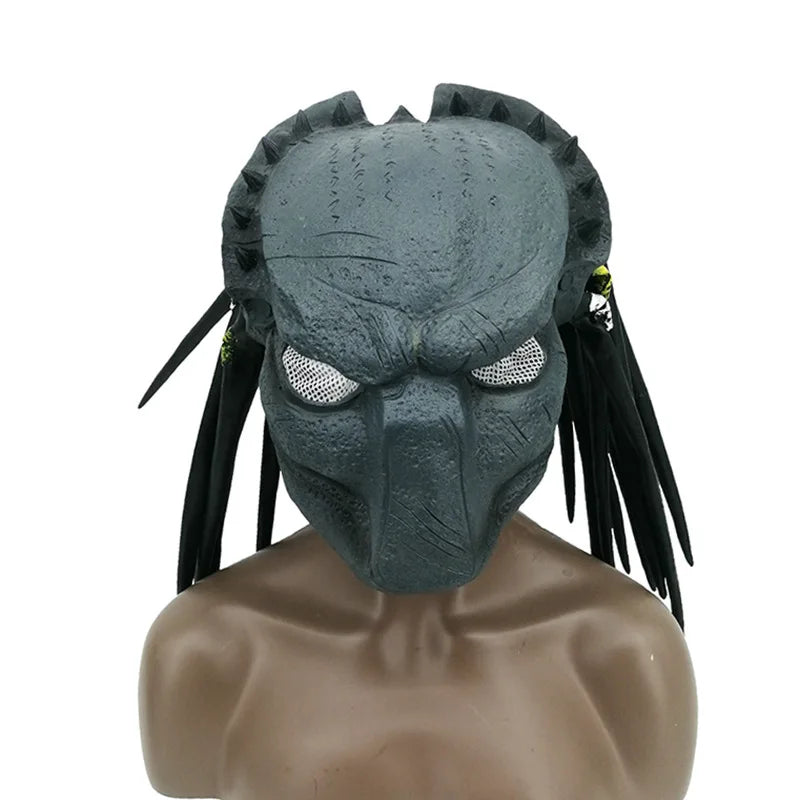 Hot Movie Aliens Vs Predator - Requiem Cosplay Mask Halloween Costume Accessories Props Predator Latex Mask