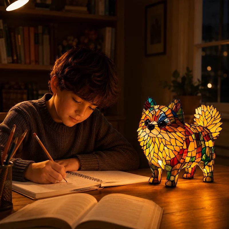 LED Animal Shaped Table Lamp, Artistic Decorative Desk Light, Modern Atmospheric Bedside Night Light, Unique Gift