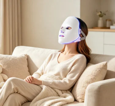 7-Color LED Light Therapy Face Mask | Wearable At-Home Device