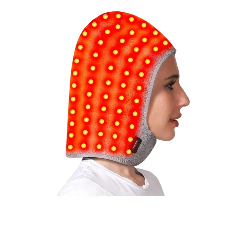 Red Light Heating Hat for Head & Neck | 3 Heat Settings, Relieves Tension