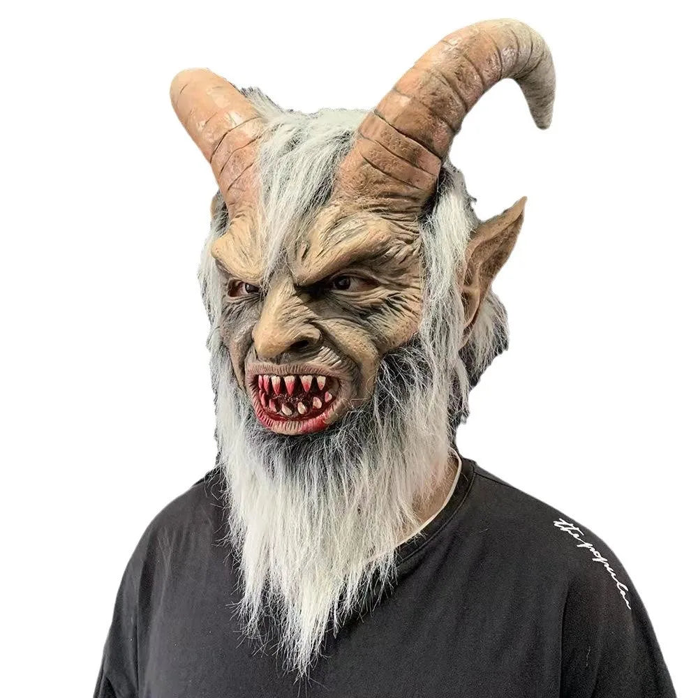 Mascaras Halloween Dark Night Latex Mask, Realistic Face Mask, Christmas Party, Role Play Bar Party Masks Masquerade Mask
