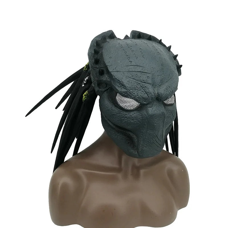 Hot Movie Aliens Vs Predator - Requiem Cosplay Mask Halloween Costume Accessories Props Predator Latex Mask