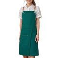 WorkEase | Waterproof Canvas Apron | Split Skirt Design with Pockets