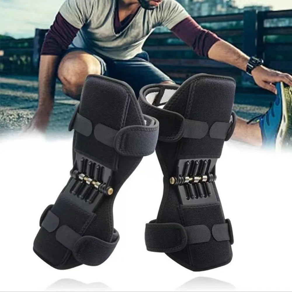 Rebound Spring Knee Support Booster | Adjustable, Breathable Knee Brace for Hiking & Everyday Activity