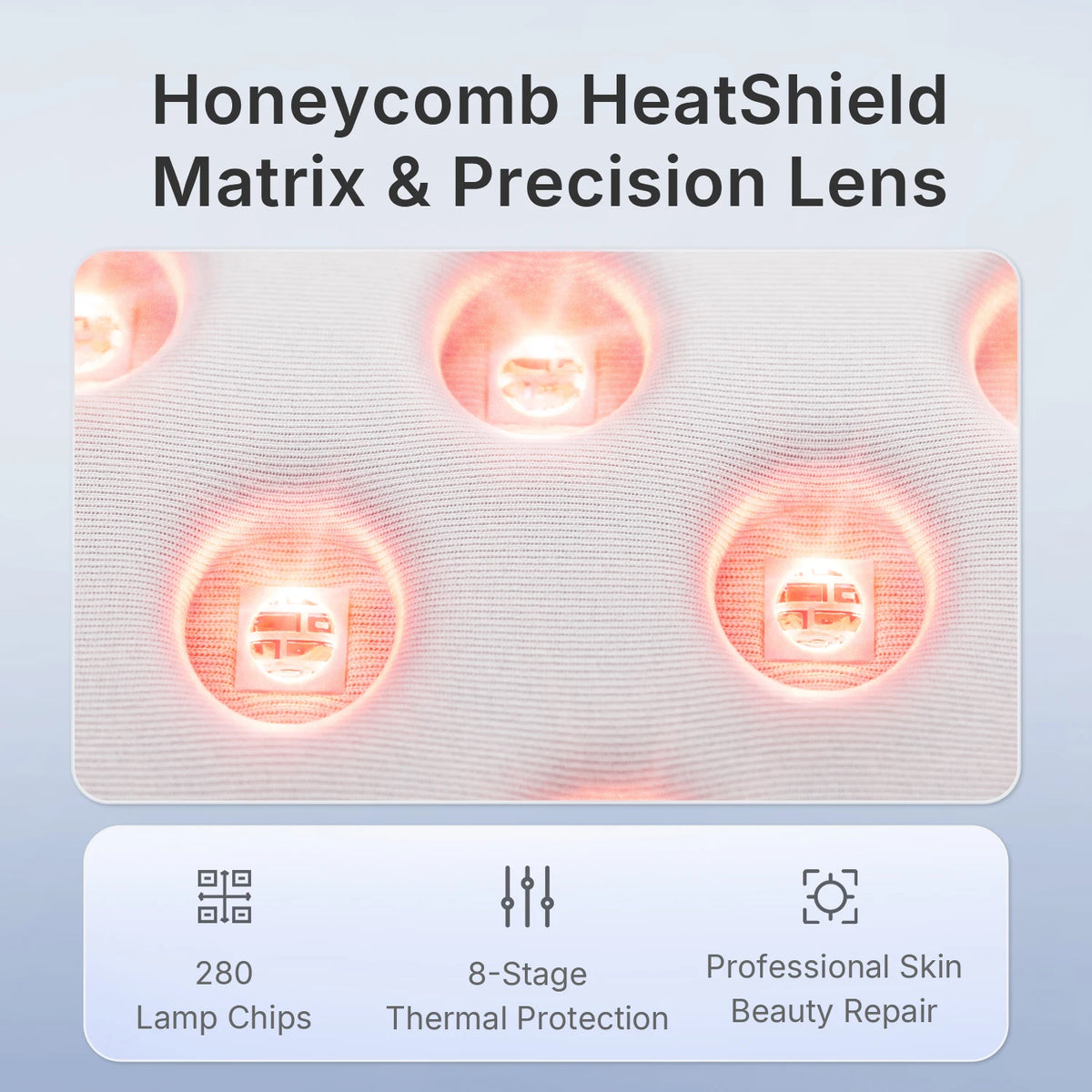 Red & Infrared LED Face Mask | Wireless Light Therapy, 4 Modes