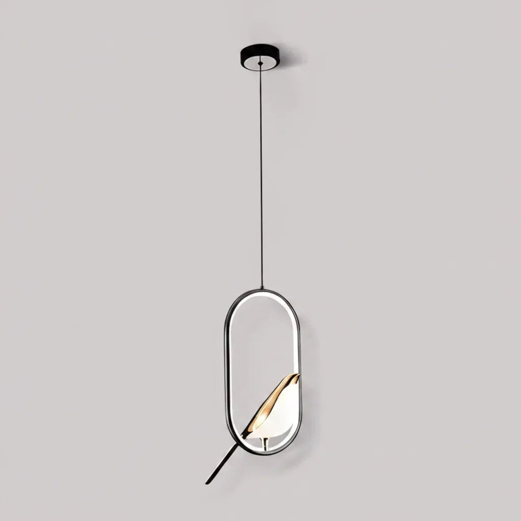 Magpie Pendant Light | Nordic LED Bird Design