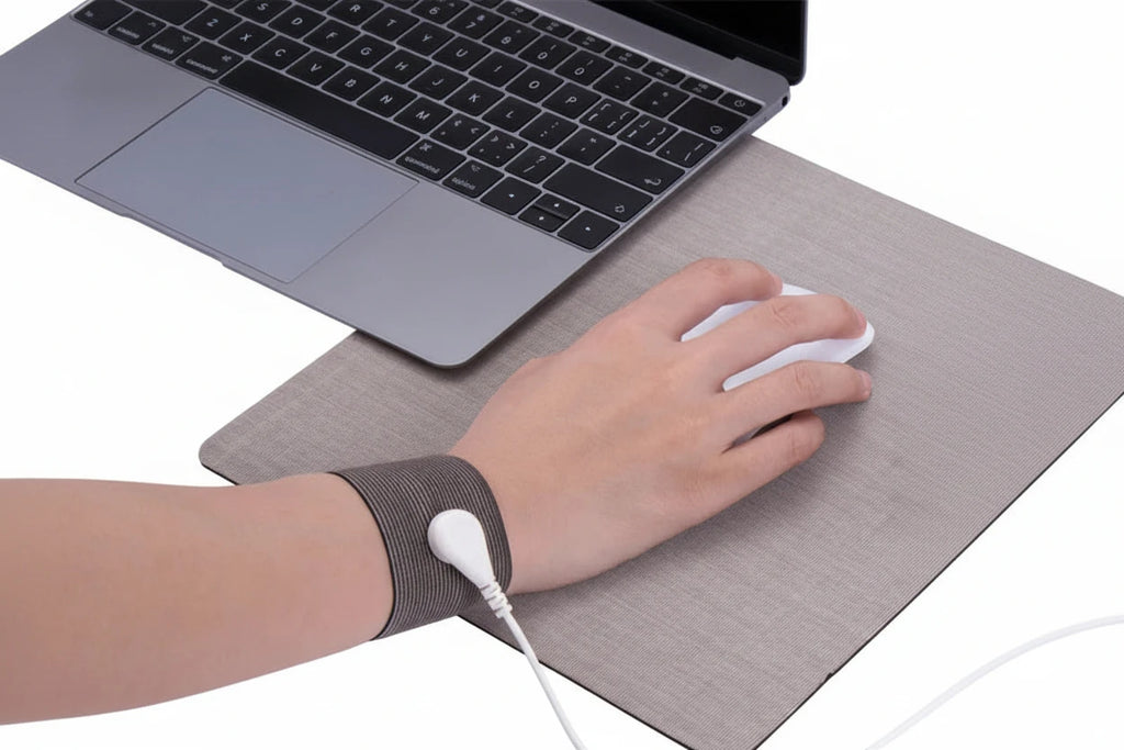 Grounding Wristband | Conductive Earthing Strap for Relaxation & Sleep