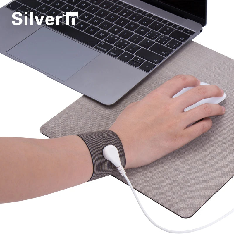 Grounding Wristband | Conductive Earthing Strap for Relaxation & Sleep