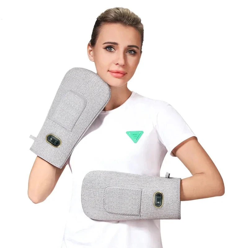 Red Light Heated Hand Gloves | USB Heated Mittens for Outdoor, Riding & Skiing