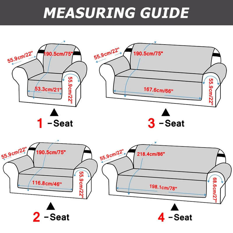 Waterproof Sofa Cover | Non-Slip Stretch Couch Protector