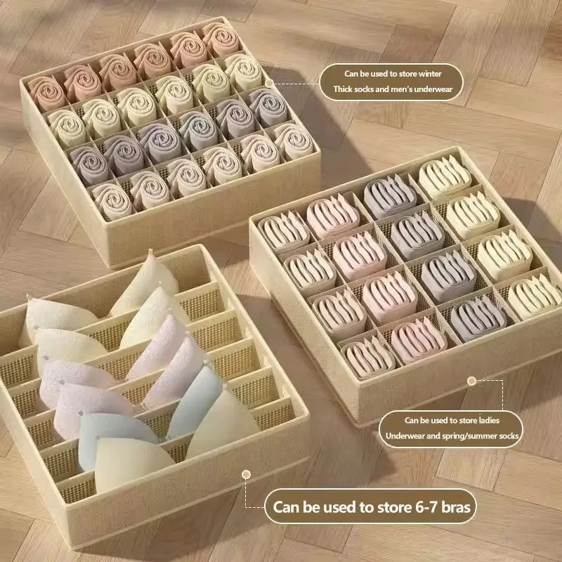 Foldable Drawer Organizer | Closet Storage for Underwear & Socks