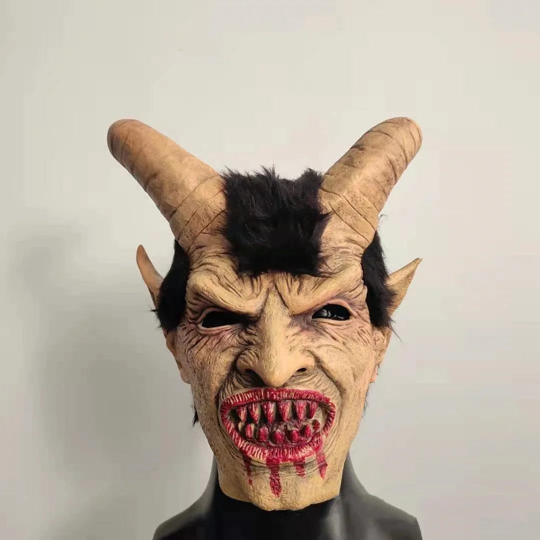 Mascaras Halloween Dark Night Latex Mask, Realistic Face Mask, Christmas Party, Role Play Bar Party Masks Masquerade Mask