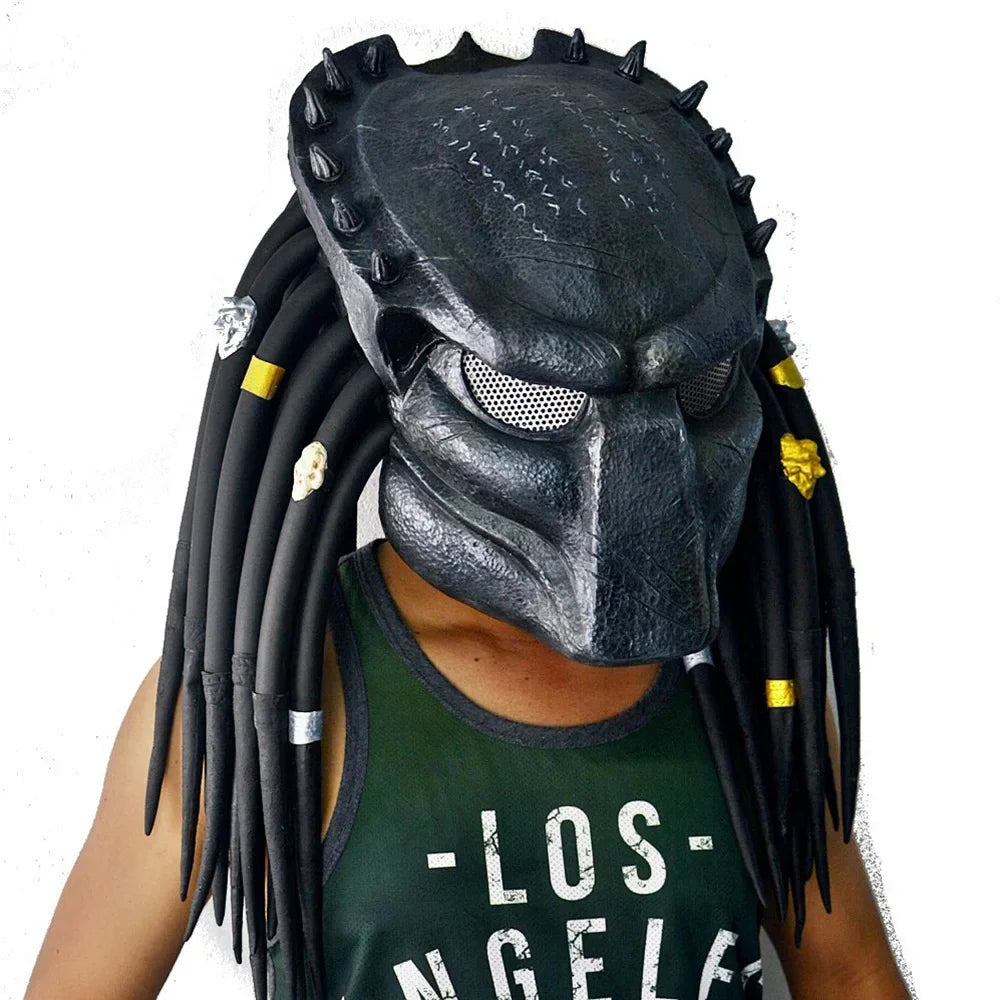 Hot Movie Aliens Vs Predator - Requiem Cosplay Mask Halloween Costume Accessories Props Predator Latex Mask