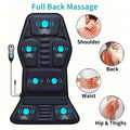 Back Massager Cushion with Heat | Full-Body Vibration Massage Mat for Chair & Car