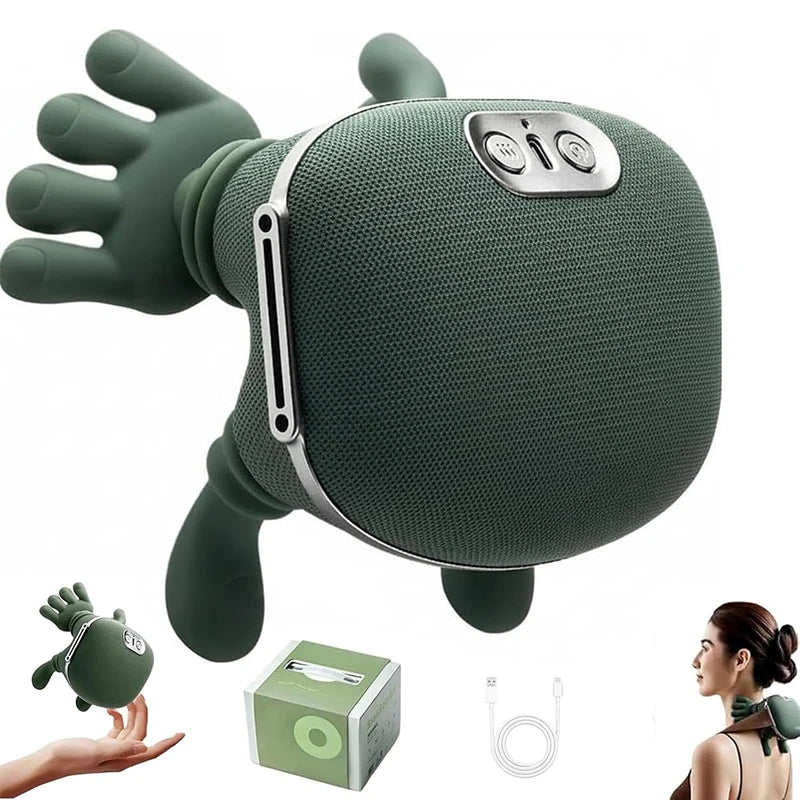 Shiatsu Neck & Shoulder Massager | Heated Deep Kneading Wireless Massage Wrap