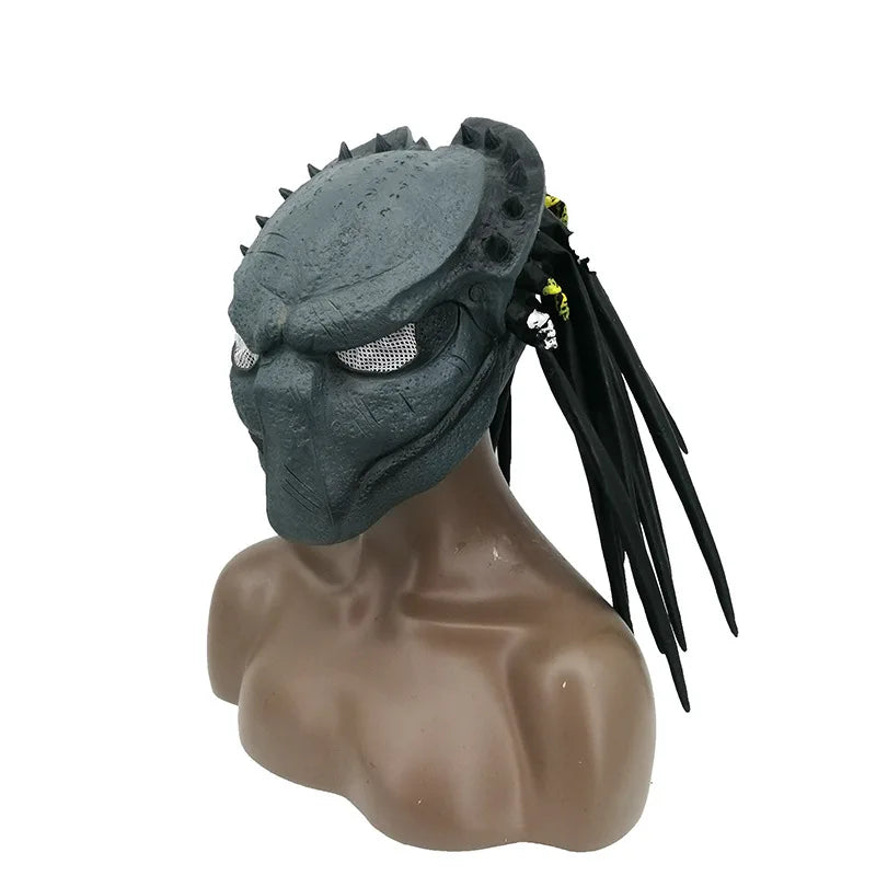 Hot Movie Aliens Vs Predator - Requiem Cosplay Mask Halloween Costume Accessories Props Predator Latex Mask