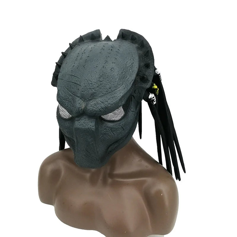 Hot Movie Aliens Vs Predator - Requiem Cosplay Mask Halloween Costume Accessories Props Predator Latex Mask
