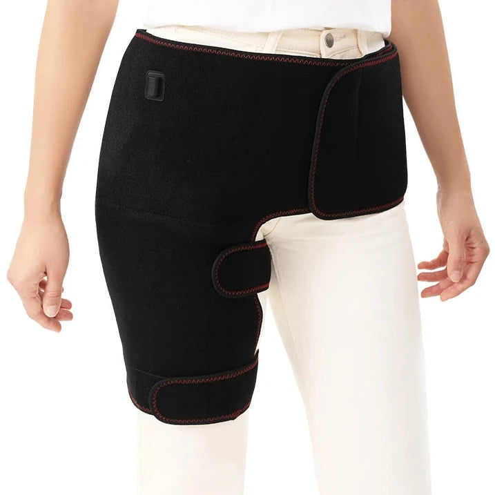 Heated Massage Waist Hip Support Brace Heating Support Pain Relief Hot Compress Waist Thigh Buttock Muscle Relaxation