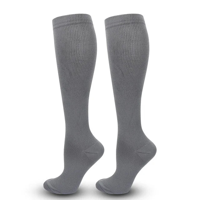 Knee-High Compression Socks | 15-20 MMHg Athletic Calf Support