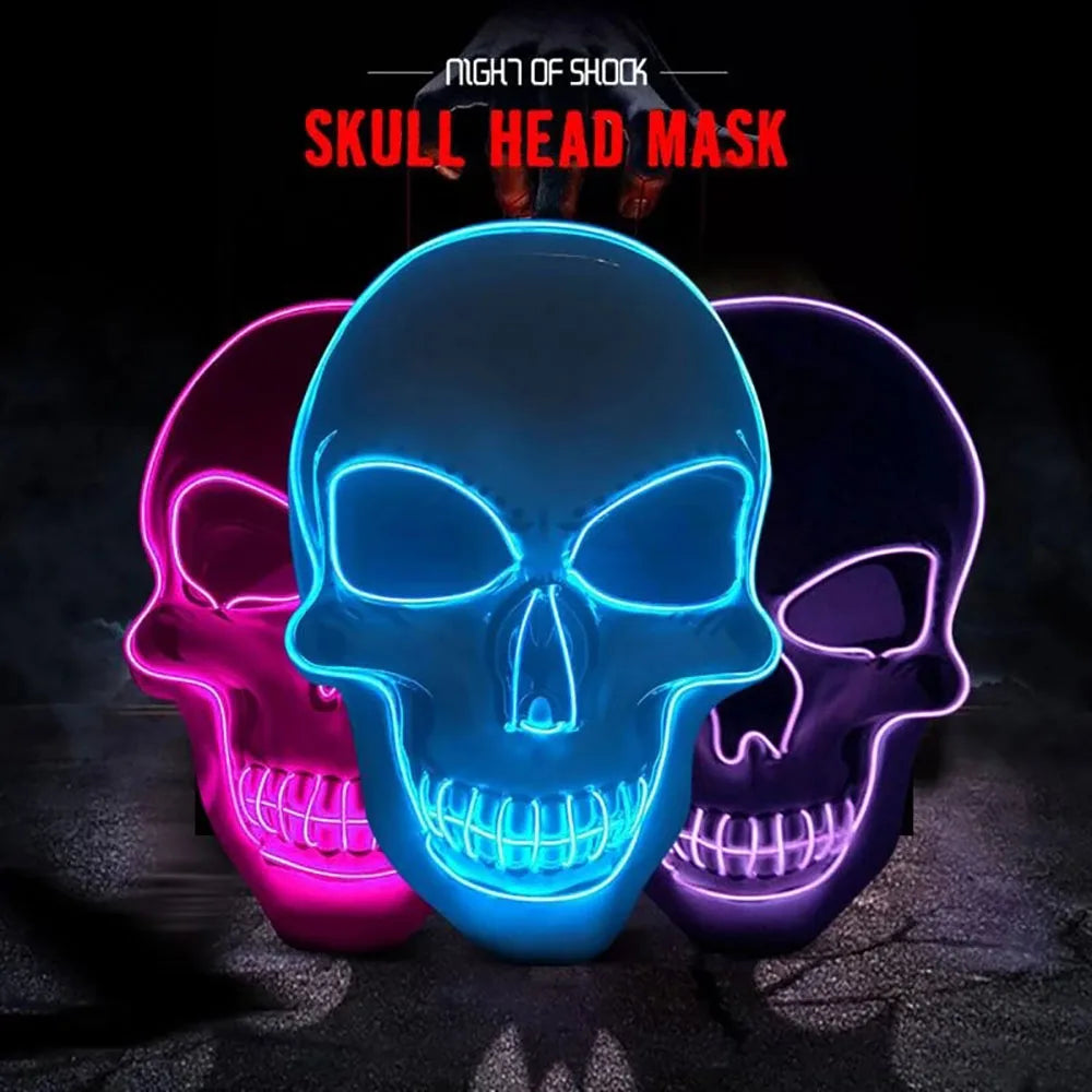 Halloween Mask Latex Mask Skull Mask Horror Decoration Full Head Skull Mask Helmet Movable Jaw Masque Gifts Party Costume Mask