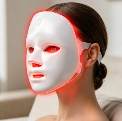 7-Color LED Light Therapy Face Mask | Wearable At-Home Device