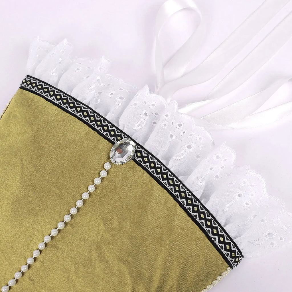 Vintage Gothic Pointed Witch Hat With Long Flowing White Chiffon Medieval Wizard Headwear Halloween Cosplay Costume Accessory