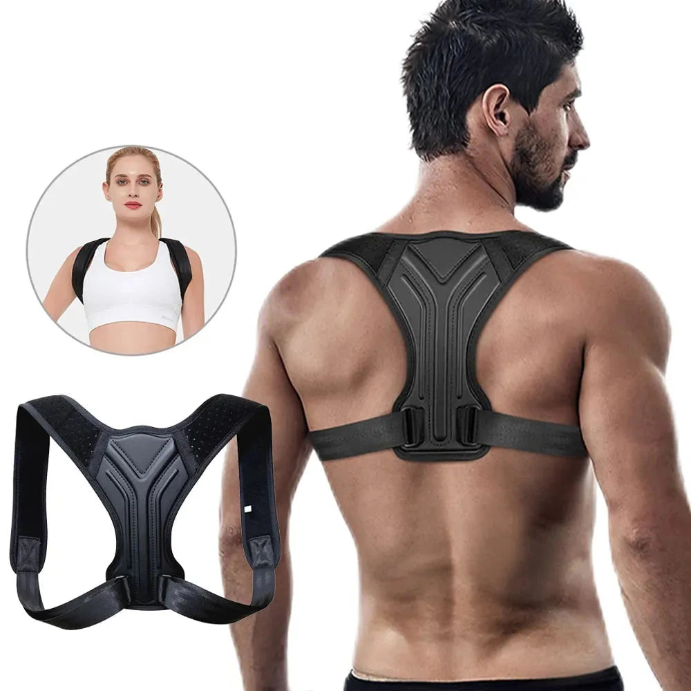 Adjustable Posture Corrector Back Brace - real product photo